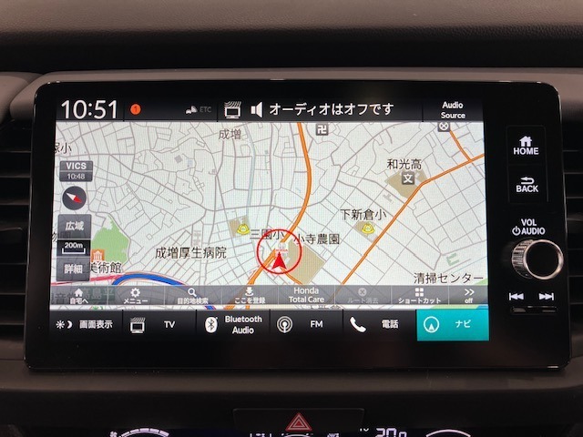 ＜ホンダ純正メモリーナビ＞◆初めての場所もナビゲーションがご案内！楽しい旅行をサポートします。タッチパネル式で画面祖操作が非常に楽です