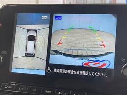 メーカーオプションの【全周囲カメラ】を装備！！