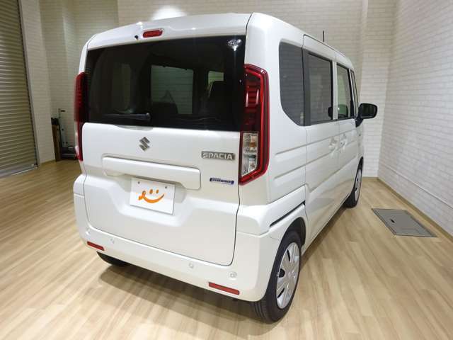 スペーシア X セーフティプラスパッケージ 4WD デュアルセンサーブレーキサポートII LEDヘッドライト 両側パワースライドドア スリムサーキュレーター パーソナルテーブル ロールサンシェード