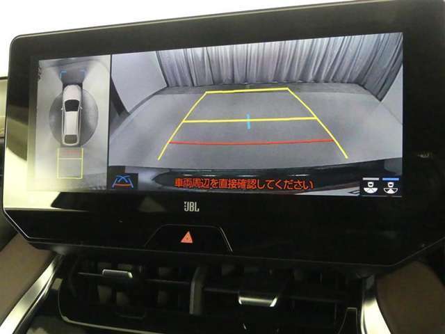 バックモニター付きで駐車も楽々！