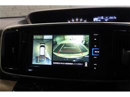 真上からの視点で車を見ることが出来る全方位カメラ機能付き！