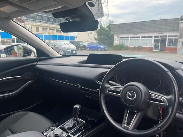 CX-30からの運転席風景になります！