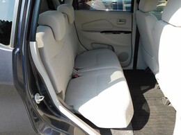 後部座席です。