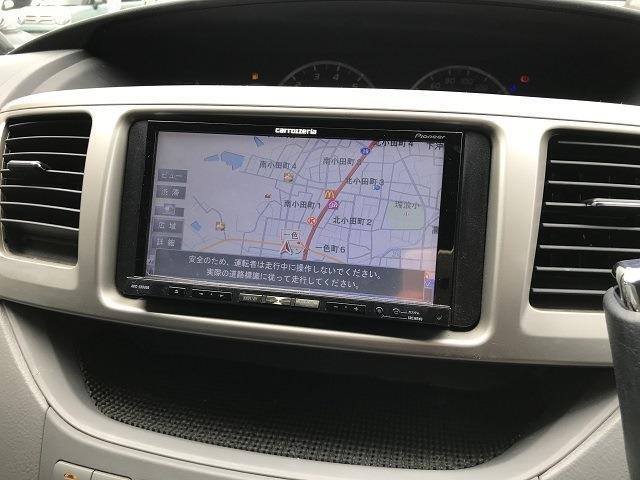 社外SDナビ付です。（フルセグTV搭載） ETCと合わせて遠出に活用してください。