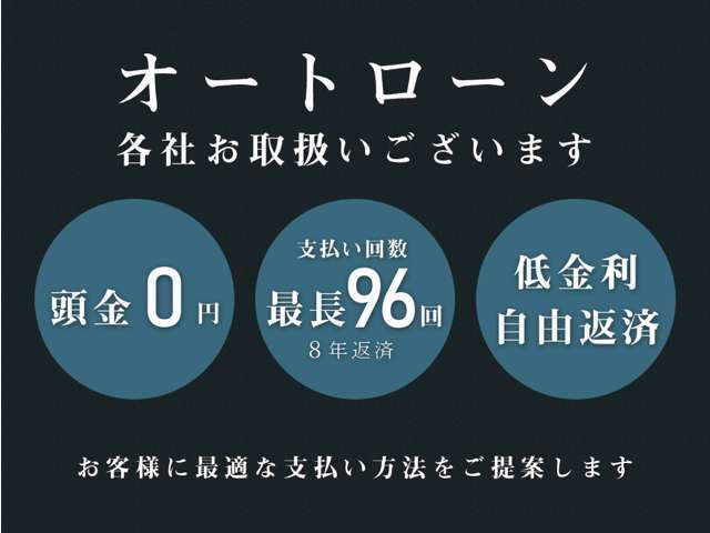 ■オートローン特別キャンペーン☆中古車も低金利2.9％実施中（実質年率）☆www.crs9000.com☆06-6852-9000