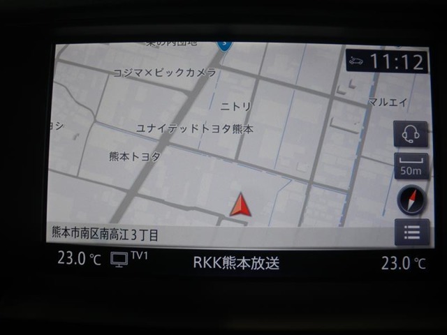 初めての道や遠出でもナビがあれば安心です☆