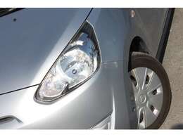 ヘッドライトも綺麗です！