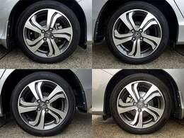 タイヤ残り溝7分～8分山