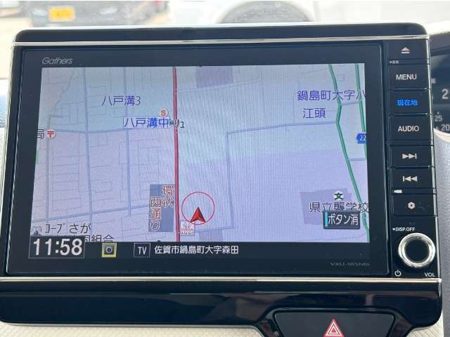 【純正ナビ】Honda純正のGathersナビがついています！Bluetoothも使えます♪