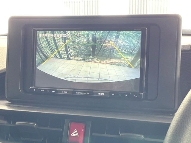 【バックカメラ】駐車時に後方がリアルタイム映像で確認できます。大型商業施設や立体駐車場での駐車時や、夜間のバック時に大活躍！運転スキルに関わらず、今や必須となった装備のひとつです！