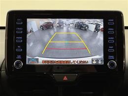 【バックカメラ】駐車時に後方がリアルタイム映像で確認できます。大型商業施設や立体駐車場での駐車時や、夜間のバック時に大活躍！運転スキルに関わらず、今や必須となった装備のひとつです！