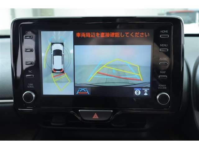 パノラミックビューモニター付きです♪直接確認が出来ないところも映像で確認が出来て安全です！