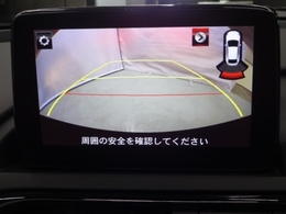 うれしいバックモニター付！後退時の不安感によるストレスから開放してくれます。