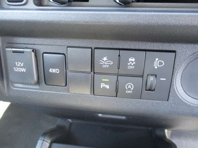 安全装備も充実してます♪