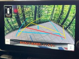 【バックカメラ】駐車時に後方がリアルタイム映像で確認できます。大型商業施設や立体駐車場での駐車時や、夜間のバック時に大活躍！運転スキルに関わらず、今や必須となった装備のひとつです！