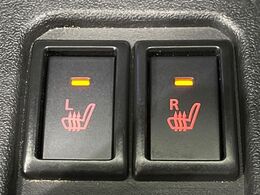 【シートヒーター】寒い日に重宝するシートヒーター！エアコンより早く温まってくれるので寒がりの人も安心ですね♪エアコンの温風は乾燥するから苦手、という方にもをおすすめです。