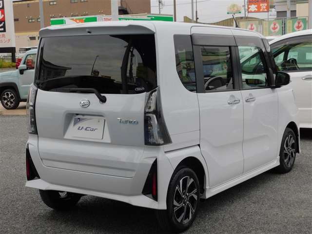 スポーティーなリヤスタイル