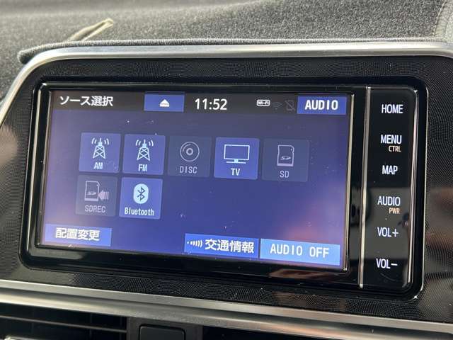 【ナビ】運転がさらに楽しくなりますね！！！ ◆DVD再生可能◆フルセグTV◆Bluetooth機能あり