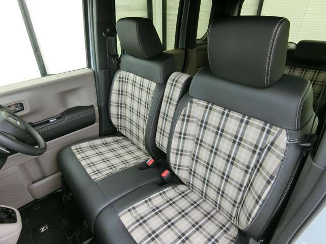 プライムスムース×撥水ファブリック (チェック柄) コンビシート