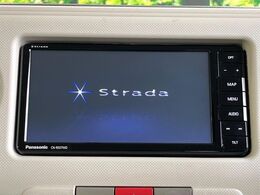 【ナビゲーション】目的地までしっかり案内してくれる使いやすいナビ。Bluetooth接続すればお持ちのスマホやMP3プレイヤーの音楽を再生可能！毎日の運転がさらに楽しくなります！！