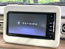【ナビゲーション】使いやすいナビで目的地までしっかり案内してくれます。各種オーディオ再生機能も充実しており、お車の運転がさらに楽しくなります！！