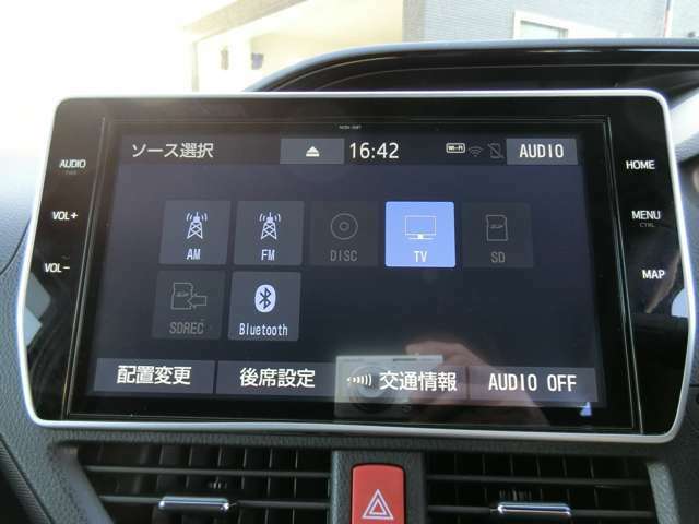 ★トヨタ純正10インチナビ　フルセグTV　CD/DVD　Bluetooth接続