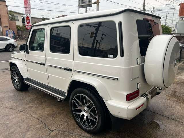 G63ストロンガー ザン タイムED 4WD左H　AMGカーボンファイバーインテリアトリム　AMGレザーエクスクルーシブPKG　AMGグロススポーク22インチアルミ　TV-KIT　純正ドラレコ