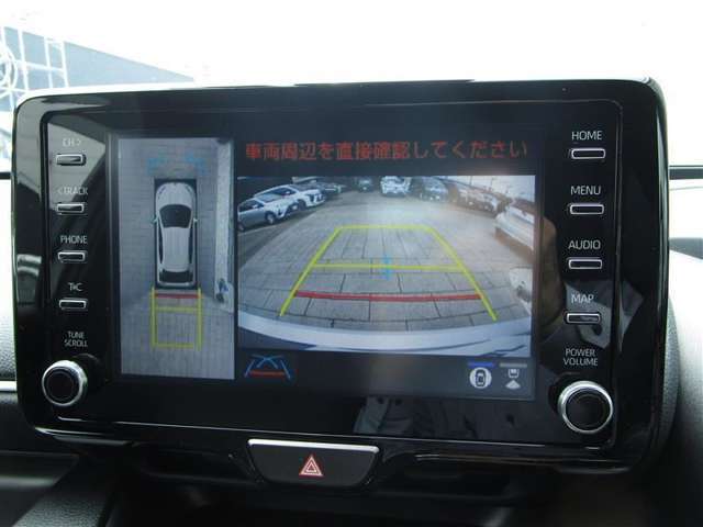 バックガイドモニターで、後方を確認しながら安心して駐車することができます。運転初心者も熟練者も必須の機能ですよ！