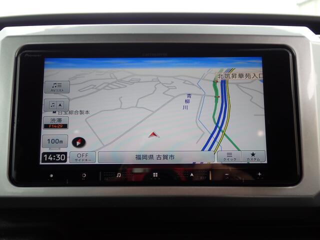 ナビ装備で知らない場所もあっという間に検索♪ちょっとしたお出かけや旅行もこれでばっちりですね。