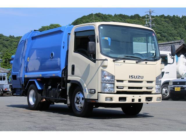 いすゞ エルフ プレス式パッカー車/塵芥車 2t 2013年 27.4万キロ