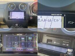 ☆純正メモリーナビ（MM318D-W）フルセグTV、DVD再生、CD録音、BTオーディオにも対応しています。