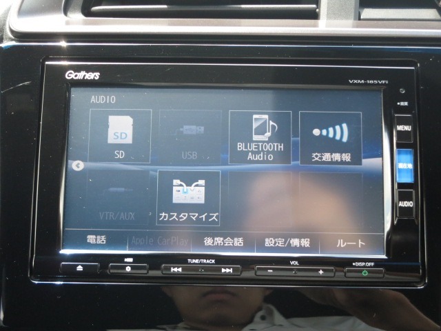 BluetoothオーディオやフルセグTVなど、オーディオソース満載です！