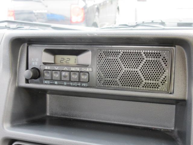 【AM/FMラジオプレーヤー】スピーカー内蔵タイプのラジオプレーヤー付いてます♪ラジオの下には手帳やカードケースなのど収納に便利なインパネボックスもあります☆