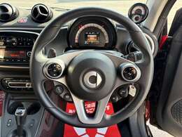 スマート フォーツーカブリオ BRABUS スポーツ 黒革 電動オープン クルコン ブラバス16＆17AW ブラバスパーツ ブラバスシフトノブ ブラバスFRスポイラー パドルシフト シートヒーター