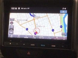 ギャザズナビ搭載です。知らない道も安心ですね！