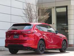 ☆試乗車　禁煙車　ソウルレッドクリスタルメタリックのCX-60☆