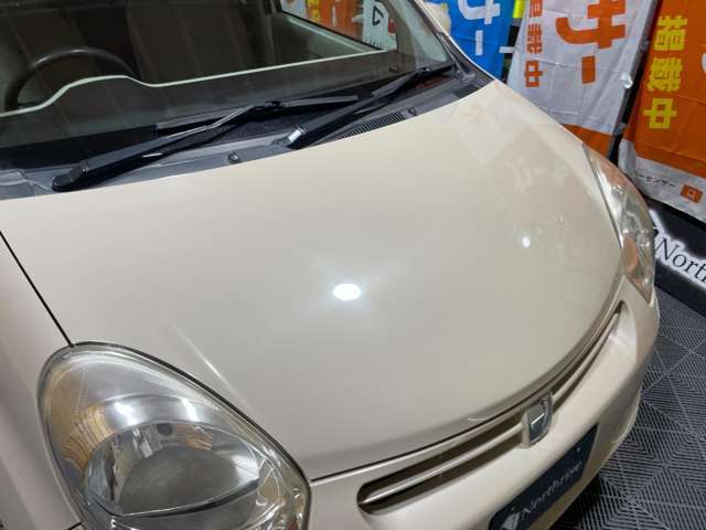 ヘッドライトのくもりもありません！