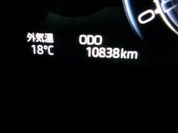 走行距離が少ないお車です。これからまだまだ乗れますね。