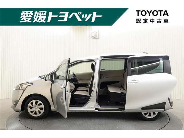 広い開口部＆低い床で乗り降りラクラク♪