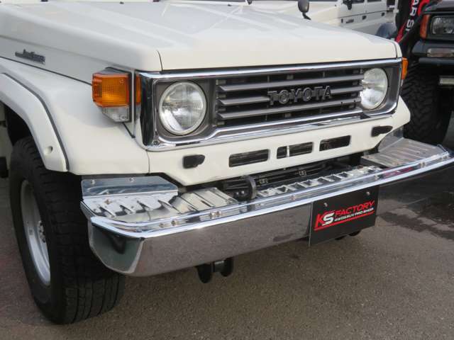 らんです！ トヨタ ランドクルーザー70 4.2 ZX ディーゼル 4WD 1998年 19.9