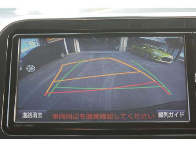 【カラーバックカメラ】バック駐車が苦手な方でも安心して運転できる便利なアイテムです☆