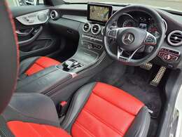 ナッパレザー赤黒シート！エアバランスPKG！ブルメスターサラウンドシステム！3ステージESP（エレクトロニック・スタビリティ・プログラム）