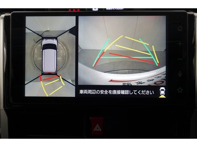 パノラミックビューモニター装備！4台のカメラで確認できるためより広範囲をカバーできるのも嬉しいポイントです。