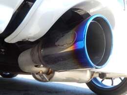 柿本改製マフラーをインストール！エグゾーストはもちろんチタンテールエンドで見た目もカスタム済です☆