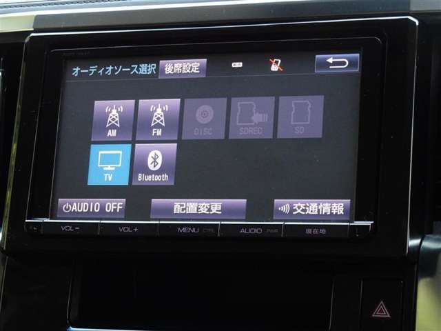 CD・DVD（再生機能）・ブルートゥース等を使用することができます。