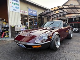 スターロード製/車高調16段調整式/GLOW STARアルミ・ディスカラーブラックカットクリアー フロント15×9.0J リア15×10.0J/S30Z用クーラーKIT/クランクプーリーKIT/BLACKオルタネーター・他多数社外部品取付あり