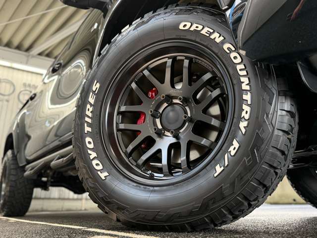 大人気のopencountryR/Tタイヤ＆RAYSホイール　285/60R18