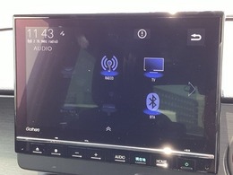 純正9インチナビです。フルセグTV・DVD再生可能！Bluetoothでお好きな音楽お聞きいただけます。