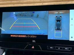【アラウンドビューモニター】を装備で駐車が苦手な方でも安心です。