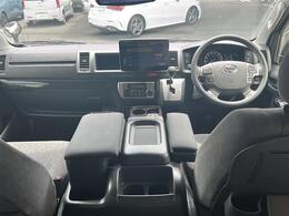 【インパネ全体】全方位で視界が広く、運転もしやすいです！